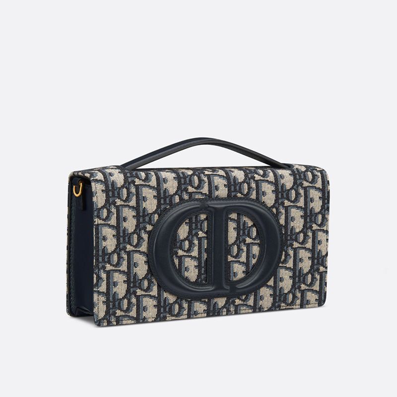 Mini Dior CD Signature Bag Oblique Jacquard (Mirror)