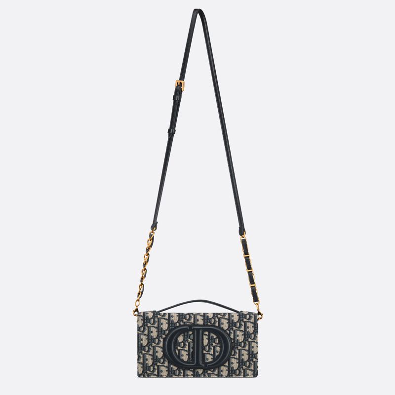 Mini Dior CD Signature Bag Oblique Jacquard (Mirror)