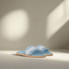 Louis Vuitton  LV Bliss Comfort Mule -  Light Blue
