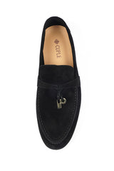 Loro Piana’s Summer Charms Walk Suede - Black