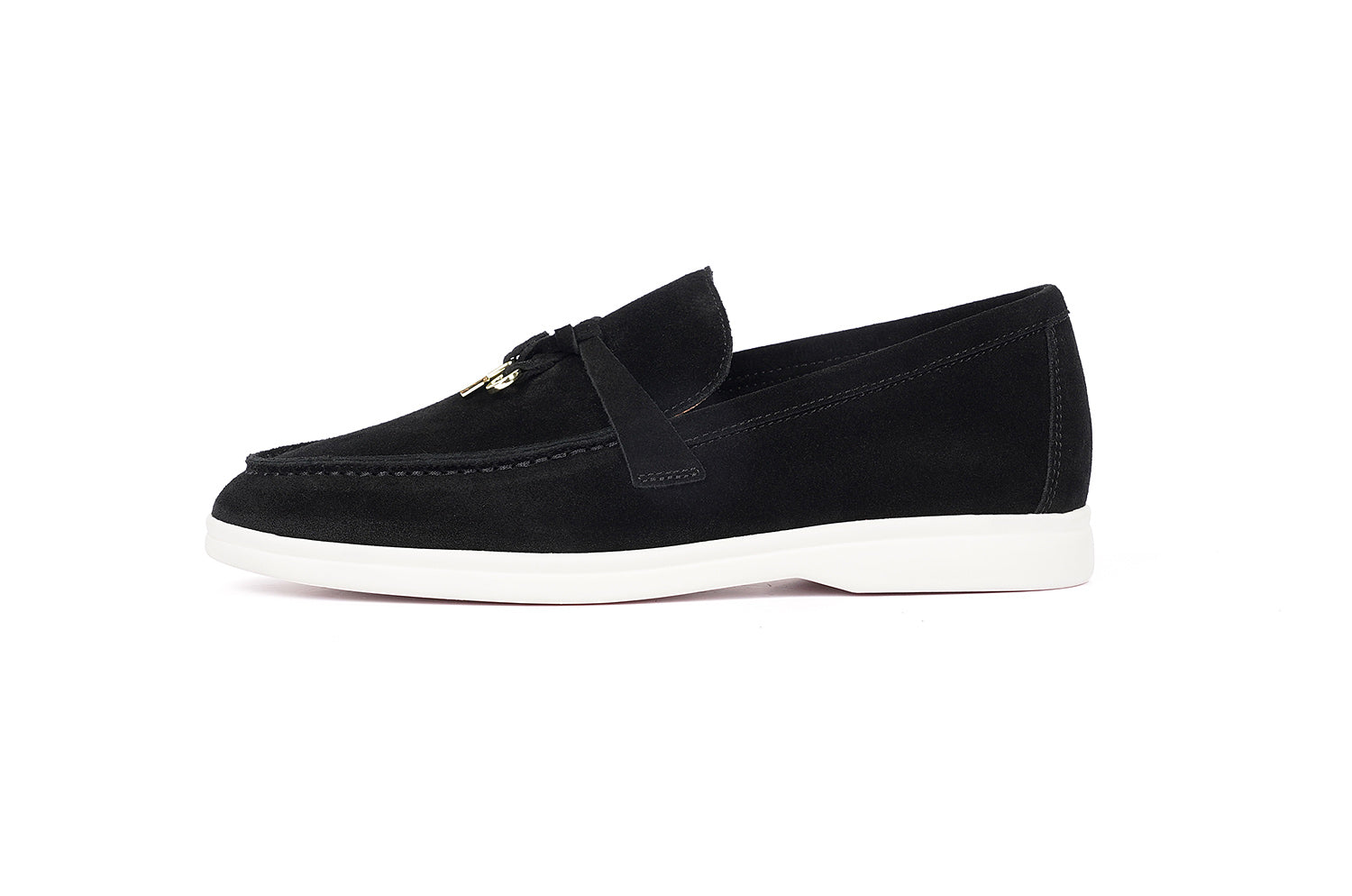 Loro Piana’s Summer Charms Walk Suede - Black