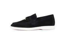 Loro Piana’s Summer Charms Walk Suede - Black