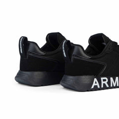 Armani Exchange-Men's-Sneaker - Black (Mirror)