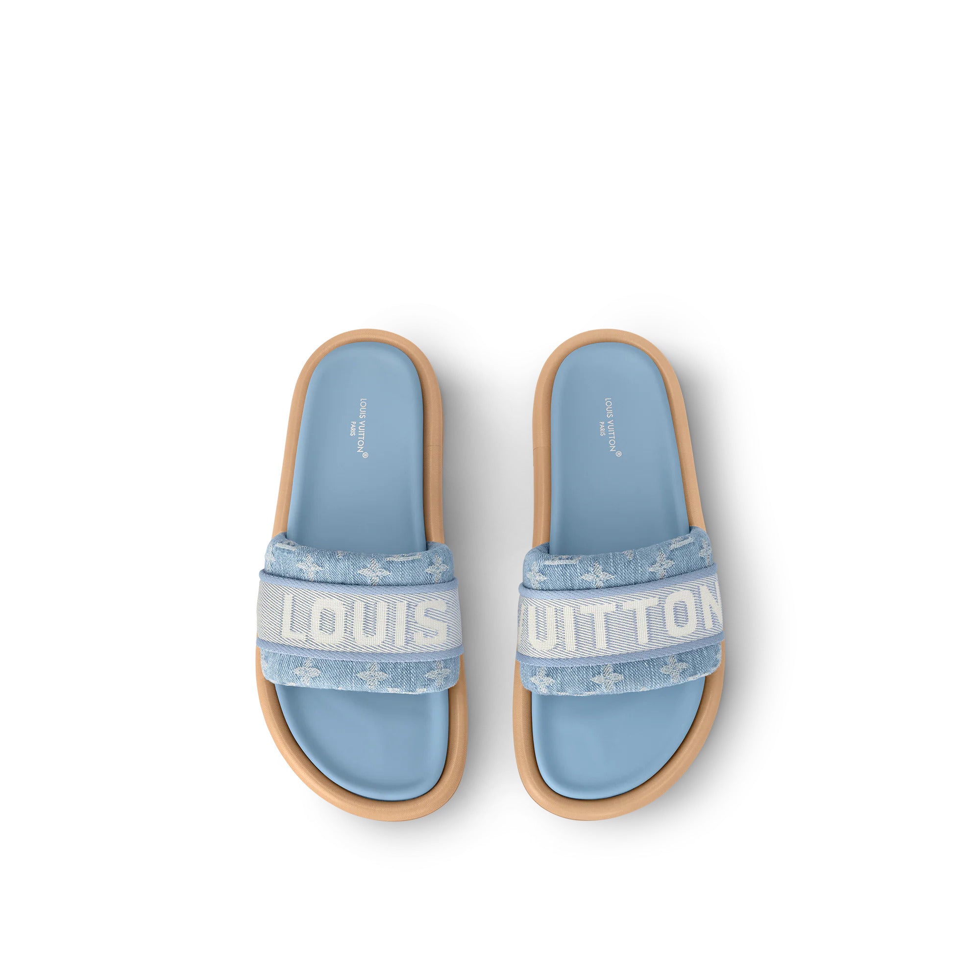 Louis Vuitton  LV Bliss Comfort Mule -  Light Blue