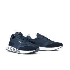 Armani Exchange-Men's-Sneaker - Navy (Mirror)