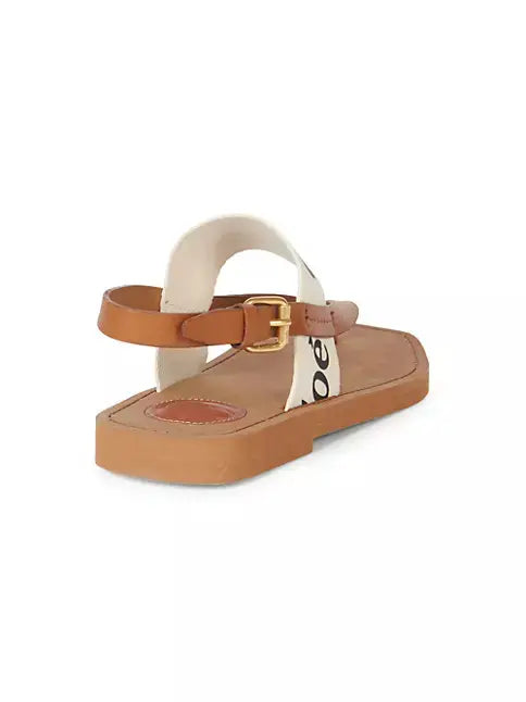 Chloé Woody Sandals White