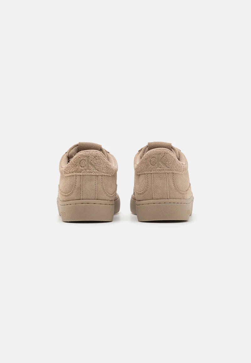 Calvin Klein Jeans Suede Cupsole Sneakers - Beige