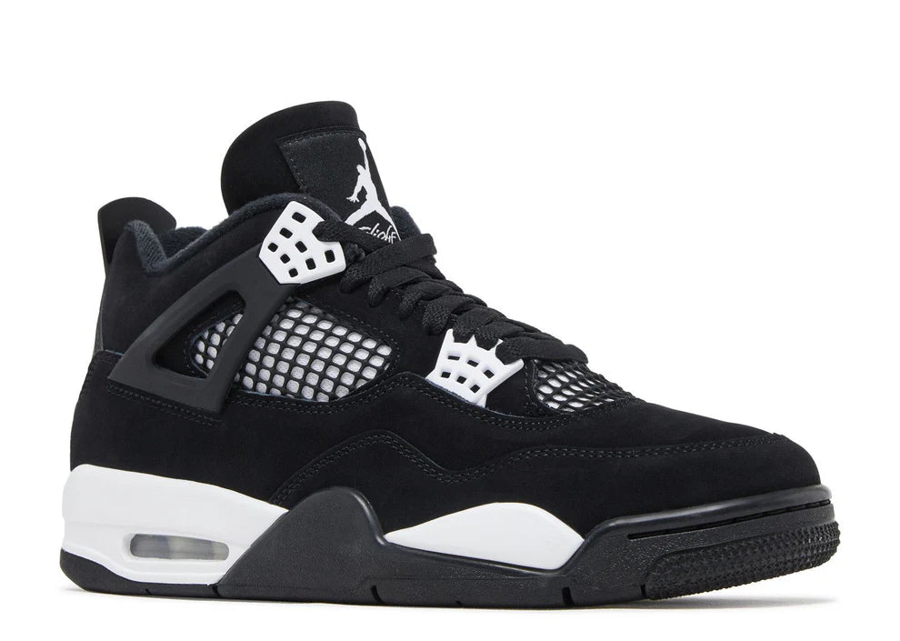 Air Jordan 4 Retro Black/White (Mirror)