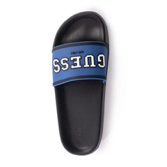 GUESS Elliot Slide Men - BLK/BLU