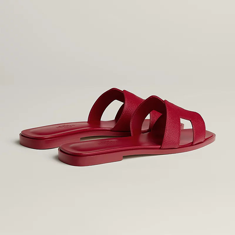 Hermès Oran Sandal - Deep Red