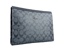 Coach Signature Pouch - Grey