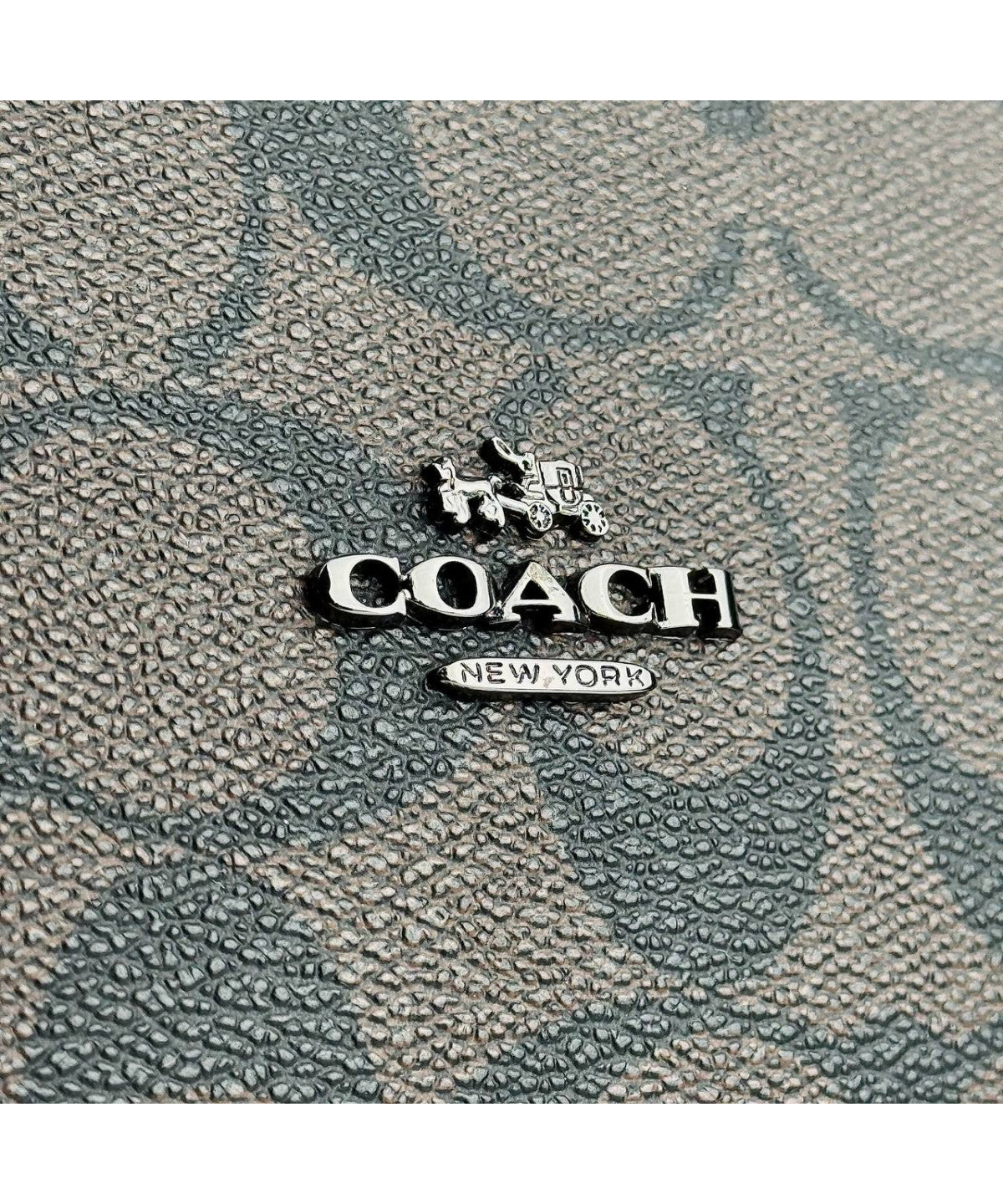 Coach Signature Pouch - Brown/Black