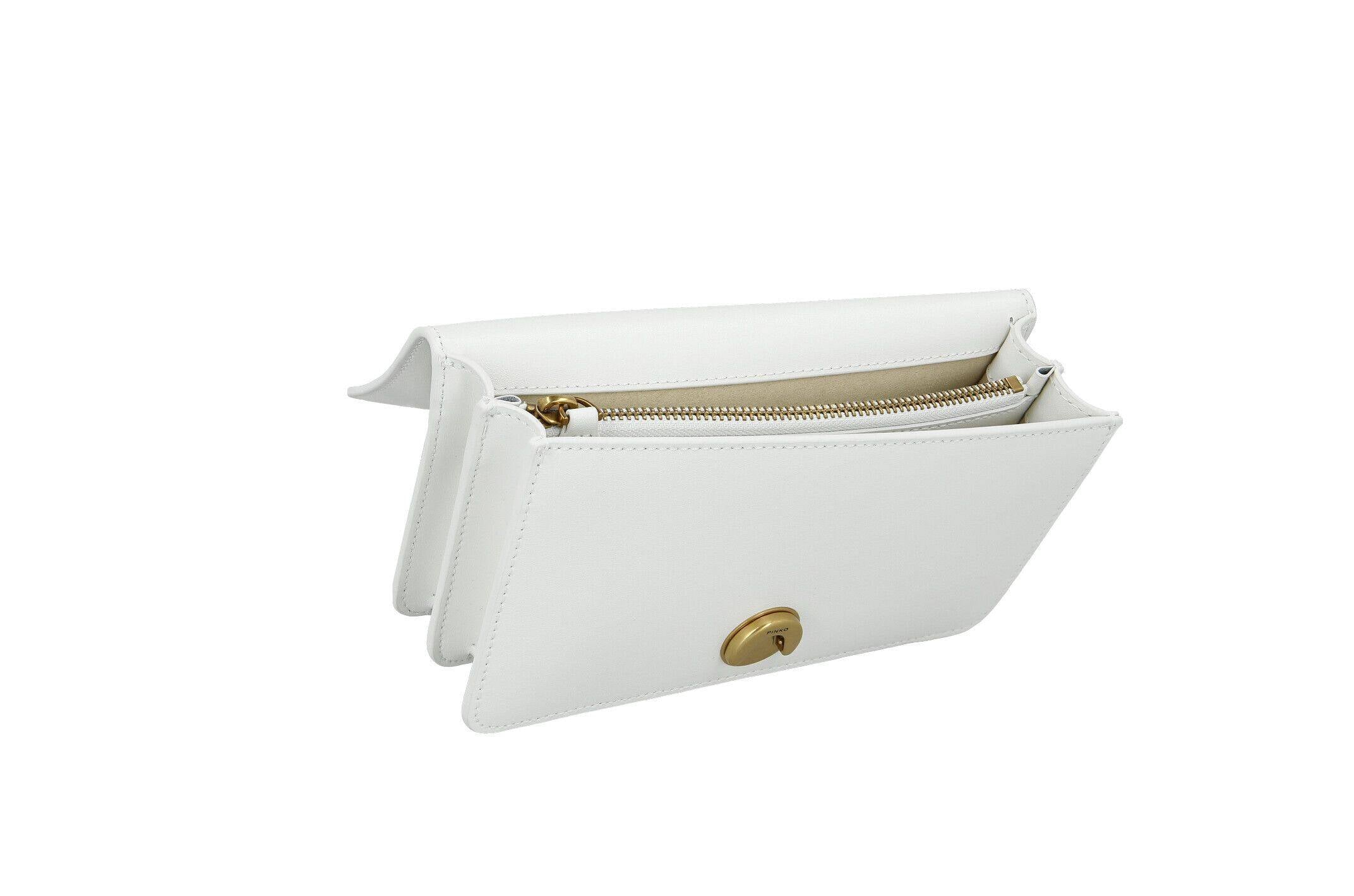 Pinko Leather messenger bag LOVE MINI ICON (Mirror)