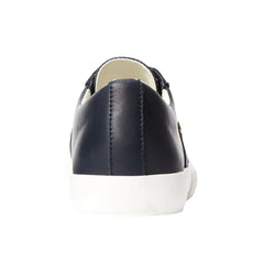 Ralph Lauren Janson II Nappa Leather Trainer Women -NAVY