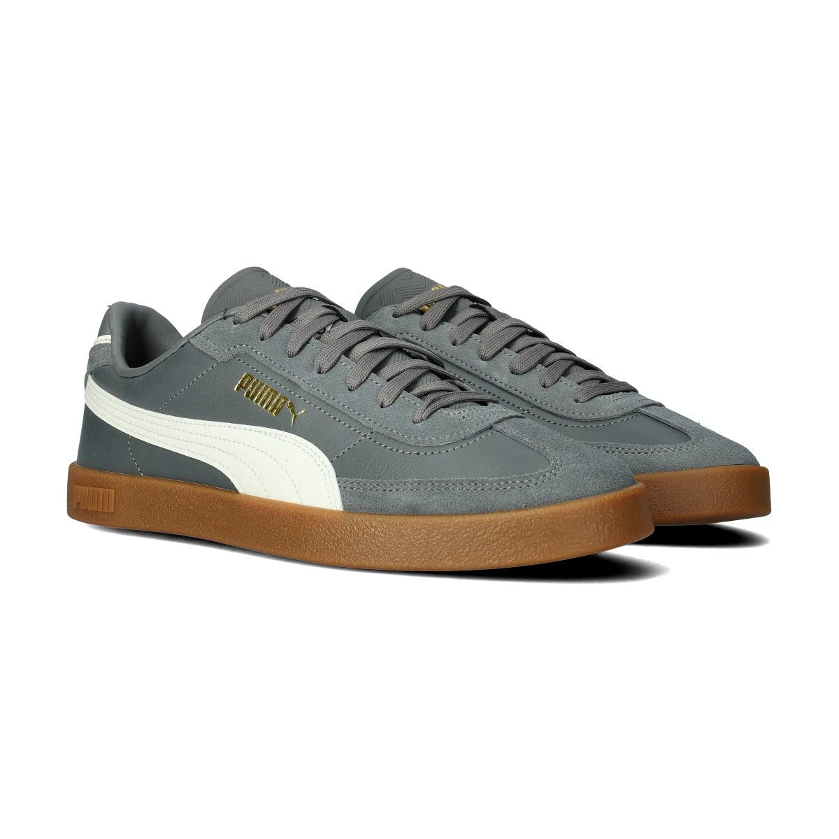 PUMA Club Era II Trainers - Grey (Mirror)